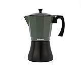 Bidasoa Vera Kaffeemaschine, grün, Aluminium, 12 Tassen