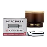 NitroPress Coffee Cocktail Chargers, Use with NitroPress Instant Nitrogen Diffuser (Box of 40)