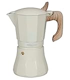Oroley Kaffeemaschine für 12 Tassen, Petra Creme