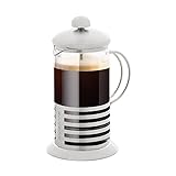 OVENTE French Press Karaffe Kaffee- und Teebereiter, 590 ml, 4 Filter, Edelstahl, langlebig, hitzebeständig,…