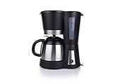 Tristar Kaffemaschine mit Thermokanne - 1 L Fassungsvermögen, Wasserstandsanzeige, für 8-10 Tassen,…
