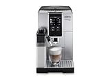 De'Longhi ECAM 370.85.SB Dynamische Kaffeevollautomatik, 1450 W, 1,8 Liter, Kunststoff Silver E Nero