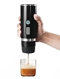 Bewinner Tragbare Elektrische Kaffeemaschine, Handkaffeemaschine, Wiederaufladbare Mini-Akku-Espressomaschine…