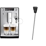 Melitta Caffeo Solo & Perfect Milk E957-103 Schlanker Kaffeevollautomat mit Auto-Cappuccinatore | Automatische…