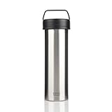 ESPRO Reise French Press Ultralight, Mini Coffee Maker mit Thermo-Funktion, 475ml, edelstahl