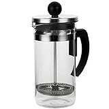 NAVA Kaffeebereiter | 0,35 L | Kaffeepresse Glaskanne mit Siebstempel