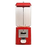 Kapselautomat Automat mit 0,50€ Münzeinwurf leer | Kaugummiautomat Retro, Süßigkeitenautomat für Zuhause…