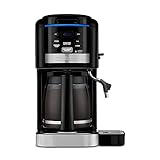 Cuisinart CHW-16 Programmierbare Kaffeemaschine & Warmwassersystem für 12 Tassen, Schwarz
