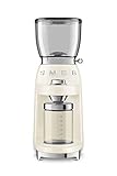 Smeg CGF01CREU Kaffeemühle Crème