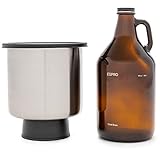 ESPRO Cold Brew, Kaffeebereiter für kaltgebrühten Kaffee oder Tee, 1,89 Liter, edelstahl