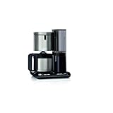 Bosch Filterkaffeemaschine Styline TKA8A683, Aroma Sensor, Edelstahl-Thermokanne 1,1 L, für 8-12 Tassen,…