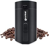 Grunkel - MO-150R - Kaffeemühle, Trockenfrüchte und elektrische Gewürze, mit Druckknopf und transparentem…