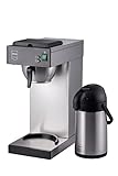 METRO Professional Kaffeemaschine GCA 2101, Edelstahl, 21.5 x 41.5 x 52 cm, 2.3 L (Wassertank), 2000W,…