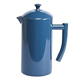 Frieling Doppelwandige Kaffeemaschine aus Edelstahl, Marineblau, 1005 ml