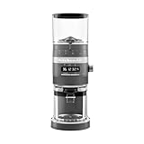 Kitchen Aid KAFFEEMÜHLE - ARTISAN 5KCG8433 - Medaillon silber - von French Press bis Espresso 5KCG8433EMS