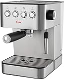 Sirge LUSSY Maschine für Espresso und Cappuccino • Espressomaschine • Espresso • Cappuccino • 850 W…