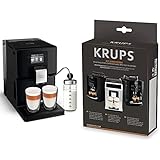 Krups EA8738 Intuition Preference Kaffeevollautomat inkl. Milchbehälter 11 Getränke |OTC-System,1450W|3L|Schwarz…