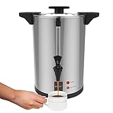 Valgus Commercial Grade Edelstahl 8L Kaffee Urne mit Perkolator Kaffeemaschine Heißwasser Urne für Haus,…