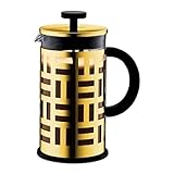 Bodum EILEEN Kaffeebereiter (French Press System, Permanent Filter aus Edelstahl, 1,0 liters) gold,…