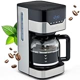 ProfiCook® Kaffeemaschine | für 12-14 Tassen Kaffee | Filterkaffeemaschine mit 3 elektrischen Aromastufen…