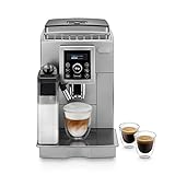 De'Longhi ECAM 23.466.S Perfetto Kaffeevollautomat mit LatteCrema Milchsystem, Cappuccino und Espresso…