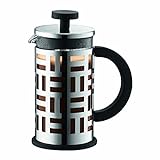Bodum EILEEN Kaffeebereiter (French Press System, Permanent Filter aus Edelstahl, 0,35 liters) glänzend