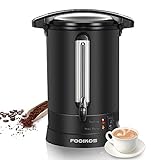 Fooikos Kaffee-Urne, 20 Liter, 100 Tassen, Premium 304 Edelstahl, großer Kaffeespender für schnelles…