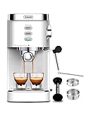 Gevi Espresso Machines 20 Bar Fast Heating Automatic Cappuccino Coffee Maker with Foaming Milk Frother…