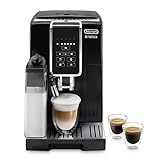 De'Longhi Dinamica ECAM 350.50.B Kaffeevollautomat mit LatteCrema Milchsystem, Cappuccino, Espresso…