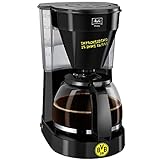 Melitta Easy BVB Edition 1023-02 Filter-Kaffeemaschine aus Kunststoff, schwarz