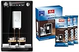 Melitta Caffeo Solo E950-101 Schlanker Kaffeevollautomat mit Vorbrühfunktion | 15 Bar Schwarz & 224562…