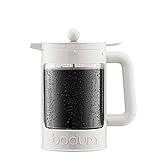 Bodum k11683 – 913 Bean Kaffeebereiter Eiskaffee Kunststoff weiß 12,5 x 20 x 22,7 cm 1,5 l