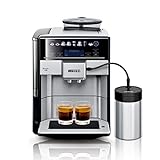 Siemens Kaffeevollautomat EQ.6 plus s700 TE657M03DE, für viele Kaffeespezialitäten, Milch-Aufschäumdüse,…