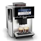 Siemens Kaffeevollautomat, EQ900 plus, Kartusche 1 x Reinigung-/Entkalkung, HomeConnect, elektr. Mahlgradeinstellung,…