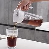 TOMIBA Cold Brew Kaffeemaschine, 1 Quart 2022, patentierter Deluxe-Tee-Brauer, BPA-frei, bruchsicher,…