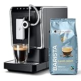 Tchibo Kaffeevollautomat Esperto Pro mit One Touch Funktion inkl. 1kg Barista Caffè Crema für Caffè…