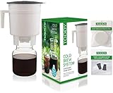 Toddy Cold Brew Kaffeemaschinensystem mit zusätzlichen Filtern und Silikonstopfen