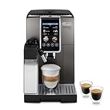 De'Longhi Dinamica Plus ECAM380.95.TB, Kaffeevollautomat mit LatteCrema Milchsystem, One-Touch-Cappuccino,…