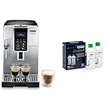 De'Longhi Dinamica ECAM 350.35.SB Kaffeevollautomat mit Profi-Milchaufschäumdüse, Direktwahltasten,…