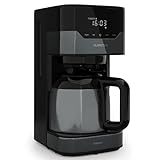Klarstein Kaffeemaschine mit Thermoskanne und Timer, 1,2L Filtermaschine Klein, Moderne Kaffeemaschine…
