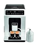 Krups Evidence Kaffeevollautomat mit Milchschaumdüse, 15 Getränke, Extra-Dark-Funktion, 2-Tassen-Funktion,…