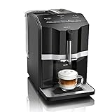 Siemens Kaffeevollautomat EQ.300 TI351509DE, für viele Kaffeespezialitäten, Milchaufschäumer, Keramikmahlwerk,…