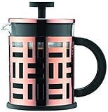 Bodum Eileen Kaffeebereiter 4 Tassen, Kupfer, Pink, 1 Litre