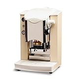FABER COFFEE MACHINES | Edelstahl-Steckplatz-Modell | 44 mm Kaffeemaschine | Farbe Burgund Kunststoff…