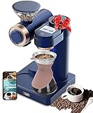 Gevi 4-in-1 Smart Pour-over Kaffeemaschine Schnelles Aufheizen mit integriertem Mahlwerk, 51 Stufen…