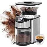 ProfiCook® Kaffeemühle elektrisch mit Edelstahl-Kegelmahlwerk, Coffee Grinder mit 16 Mahlgradeinstellungen,…