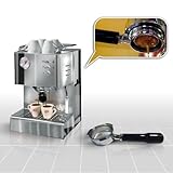 Espressomaschine Quick Mill Cassiopea 03004 Special mit Bodenloser Siebträger und Standard Siebträger