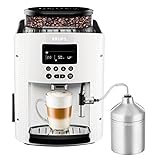 Krups Essential Kaffeevollautomat EA8161 | 3 Temperaturstufen + 3 Mahlstärken | Espresso | Kaffee |…
