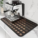 Coffee Mat Coffee Bar Mat (Coffee Beans, 48,3 x 30,5 cm)