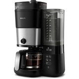 Philips Kaffeevollautomat All-in-1 Filter - integriertes Kegelmahlwerk für frische Bohnen, Zubereitung…